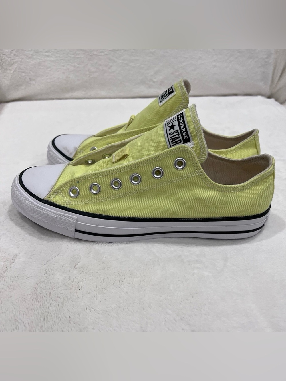 Converse Chuck Taylor All Star Low Top Sneakers Oxford Light Zitron Size W9 M7 - Picture 3 of 6